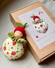 Load image into Gallery viewer, Happy Strawberry Dollmaking Kit