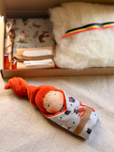 Load image into Gallery viewer, Foldable Blanket Doll with exclusive Dollbelge fabric