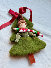 Load image into Gallery viewer, Tiny Gnome in Christmas Tree Cosy