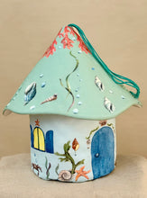 Load image into Gallery viewer, Mermaid House Fabric for Sewing Project - 3 Coupons = 3 Mermaid Houses