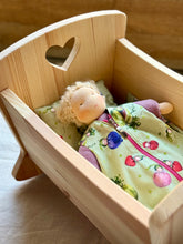 Load image into Gallery viewer, Handmade Wooden Cradle