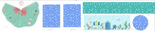 Load image into Gallery viewer, Mermaid House Fabric for Sewing Project - 3 Coupons = 3 Mermaid Houses