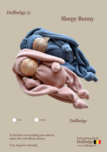 Load image into Gallery viewer, Sleepy Bunny Dollmaking Kit