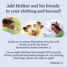 Load image into Gallery viewer, Add Hrókur and his friends to your clothing and beyond