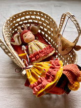 Load image into Gallery viewer, Baby Deer with her Moses Basket - 25 cm