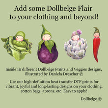 Load image into Gallery viewer, Add some Dollbelge Flair to your clothing and beyond
