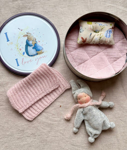 Tiny Bunny in Tin Box