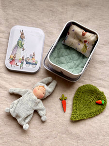 Tiny Bunny in Tin Box
