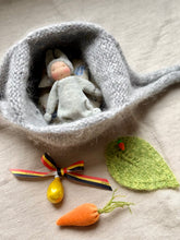 Load image into Gallery viewer, Tiny Bunny in Carrot Bag
