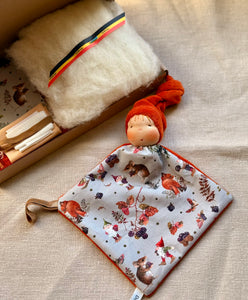 Foldable Blanket Doll with exclusive Dollbelge fabric