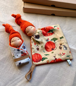 PDF Dollmaking Tutorial with Pattern - Foldable Blanket Doll