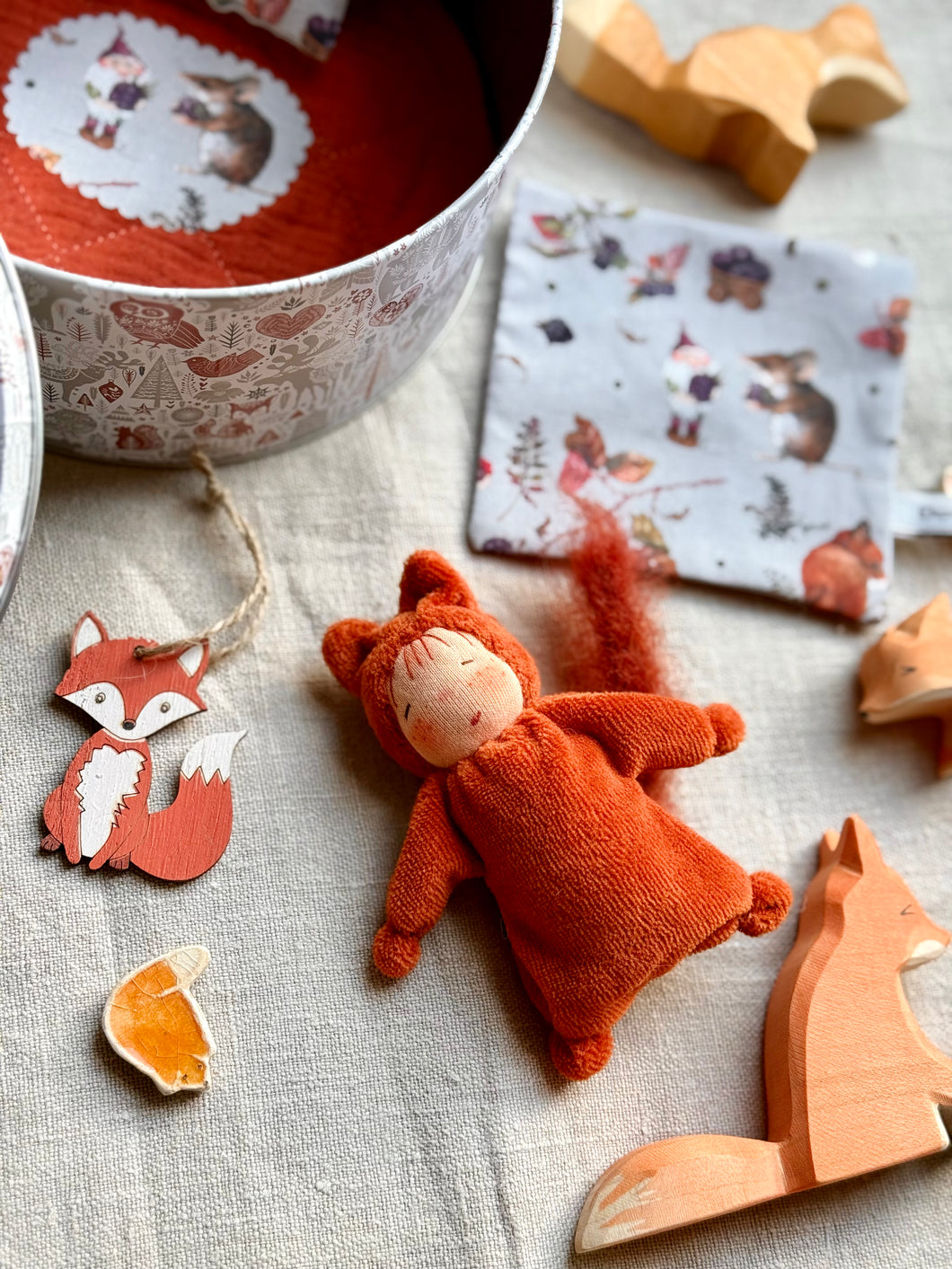 Foxy Fox in the Fairytale Forrest Tin Gift Box
