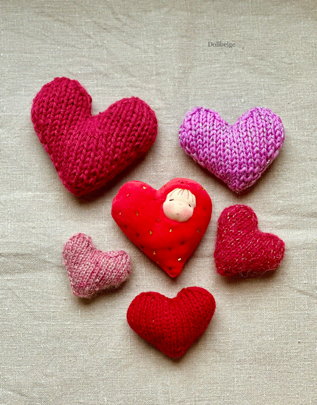 PDF Knitting Pattern - Heart