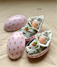 Load image into Gallery viewer, Tiny Bunny in Tin Egg
