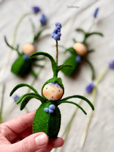 Load image into Gallery viewer, Grape Hyacinth Flower Child
