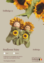 Load image into Gallery viewer, Sunflower Fairy Dollmaking Kit
