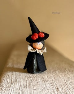 PDF Dollmaking Tutorial with Pattern - Tiny Witch